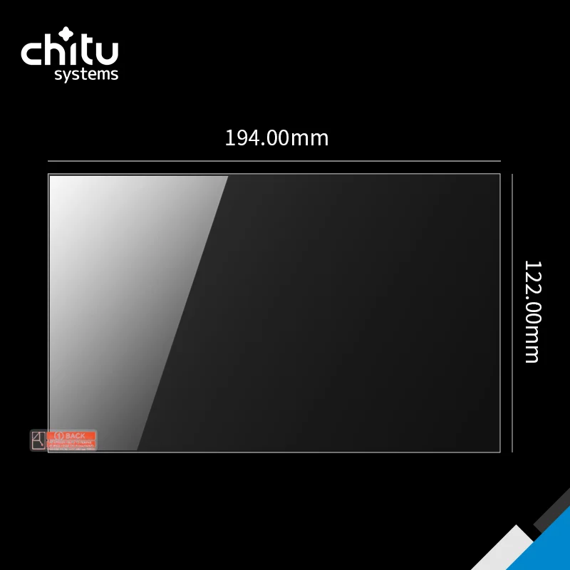 

Tempered Glass Film For PJ089Y2V5/TM089CFSP01 Anycubic Photon Mono X 8.9 Inch Mono LCD Screen Protector For 3D Printer Parts