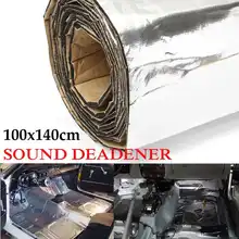 100 см x 140 см автомобильный Грузовик межсетевой экран термозвук изоляция шумоизолирующая подстилка шумоизоляция хлопок автомобильный термозвук термоизоляционный коврик