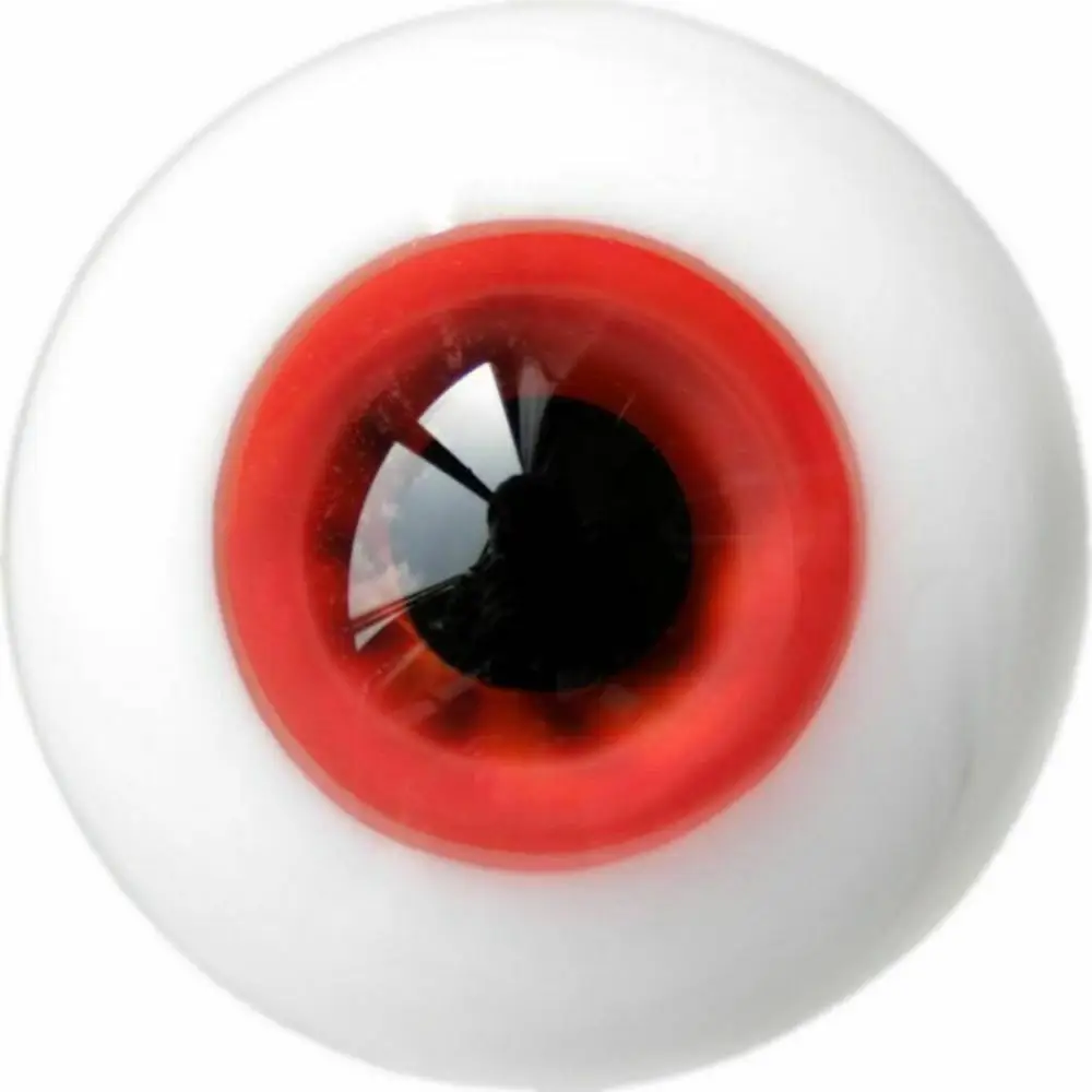 [wamami] 6mm 8mm 10mm 12mm 14mm 16mm 18mm 20mm 22mm 24mm Red Glass Eyes Eyeball BJD Doll Dollfie Reborn Making Crafts | Игрушки и хобби