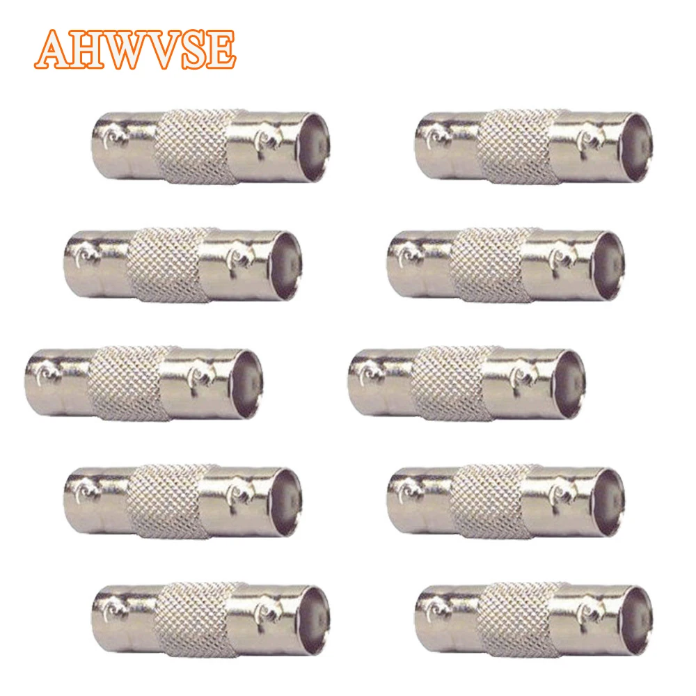 2pcs BNC Female to Inline Coupler Coax Connector Extender for CCTV Camera AHD Security Video Surveillance | Безопасность и защита