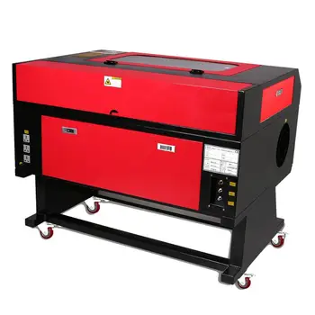 

80W CO2 USB Laser Engraving Cutting Machine 700x500mm + Water Cooler Chiller CW5200+Rotary Axis