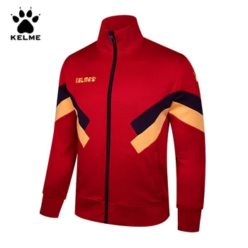 

KELME Streetwear Side Striped Jacket Men Spring Sportwear Running Men's Casual Jackets Coats Tracksuit Windbreakers Male 3881328