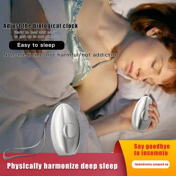 USB ładowanie mikroprądowe snu gospodarstwa pomoc w leczeniu zaburzeń snu Instrument nadmiarowy ciśnienia urządzenie snu hipnoza Instrument masażu i relaks tanie i dobre opinie ELECOOL CN (pochodzenie) Odmładzanie skóry Ogniwo suche Sleep Instrument China Other Wyprodukowane maszynowo 110 v (不含)-220 v (不含)