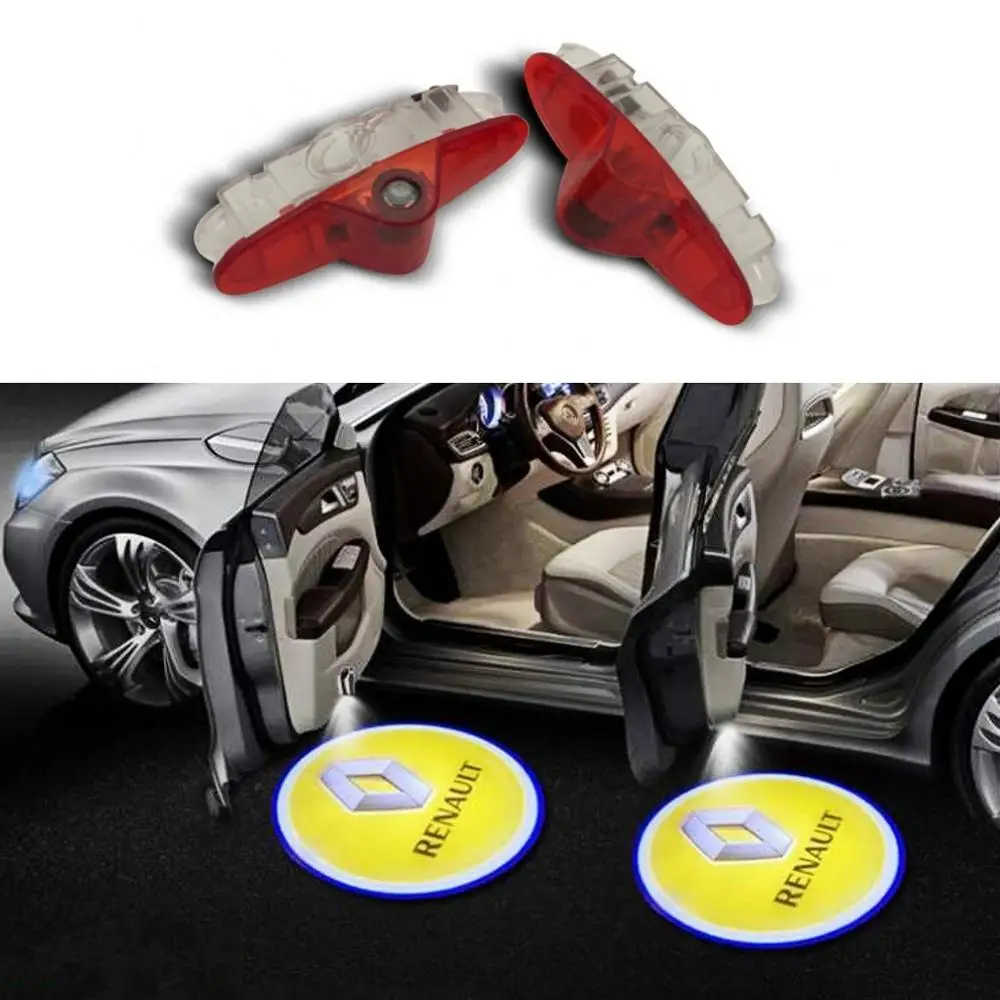 2 шт. автомобильная светодиодная подсветка двери для Renault latitude талисман Лагуна