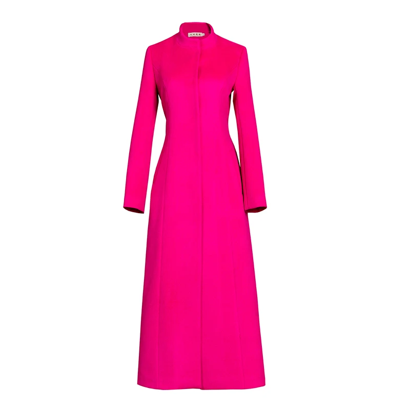 Розовое роскошное Женское пальто оптом размера плюс, женская пуховая парка, шерстяные женские пальто и куртки, Высококачественная Женская куртка