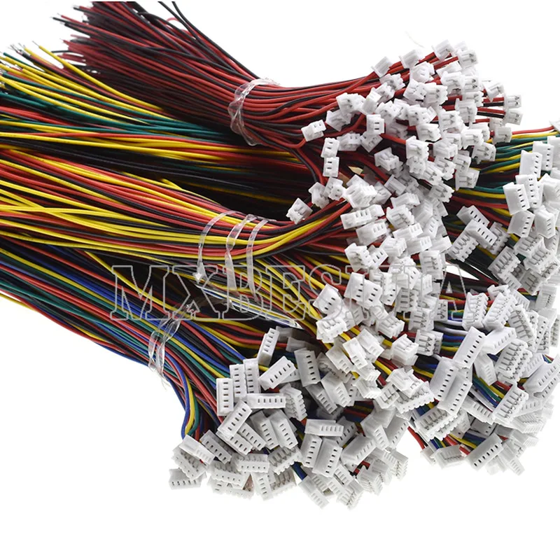 Conector do Cabo do Fio Único Cabeça 28awg Linha Eletrônica Conecte Plug Terminal Faça Você Mesmo Jst Pinos Pinos Pinos Pinos Pinos Pinos Pinos Pin 10cm 100 Peças Pelo Lote