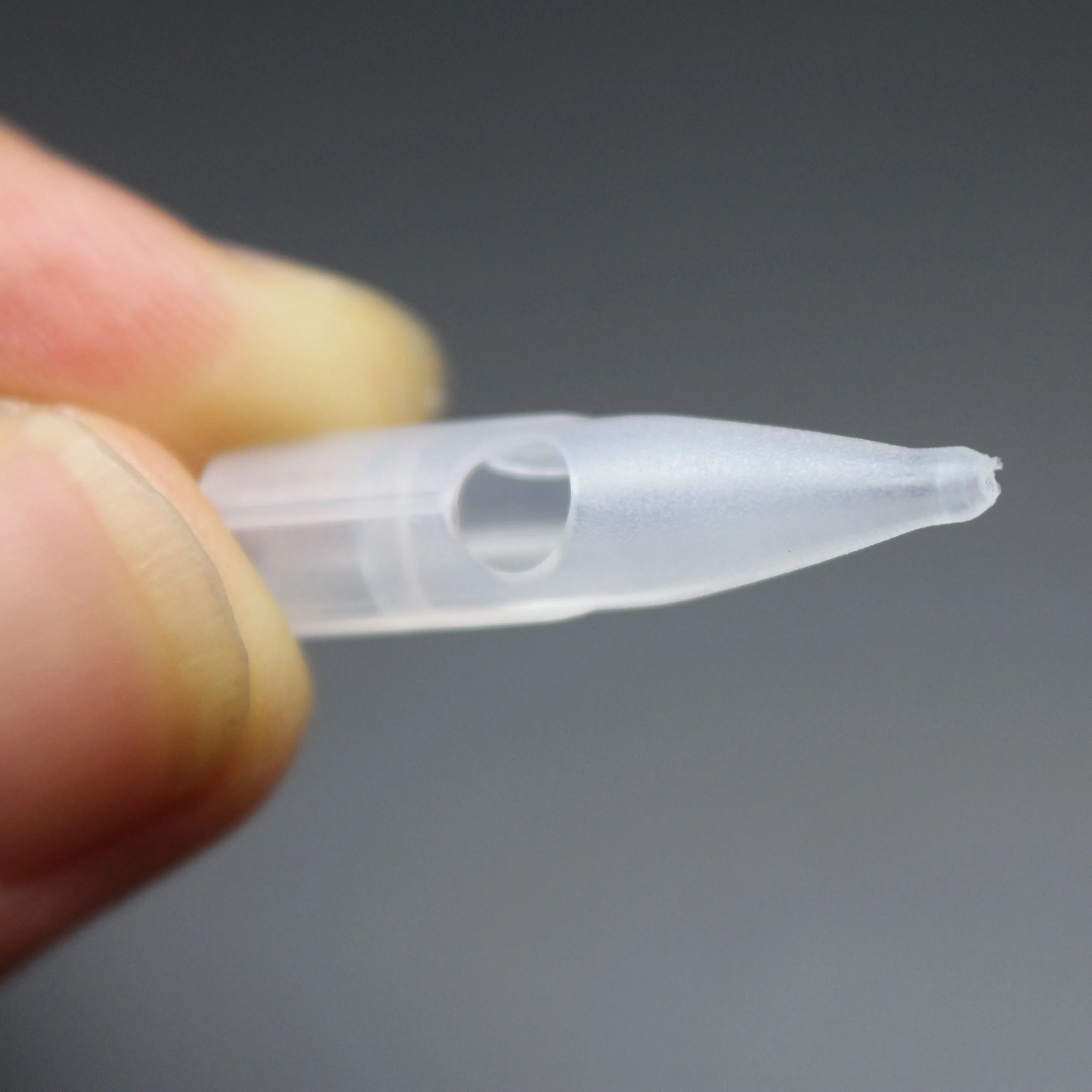 100pcs Transparent 2R/3RL Disposable Tattoo Tips Permanent Makeup Eyebrow Lip Caps For Merlin Mosaic Dragon Tattoo Machine