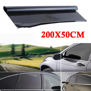 

1.0 mil Film Car Window Non-Reflective Dark Black Uncut Scratch Resistant TINT