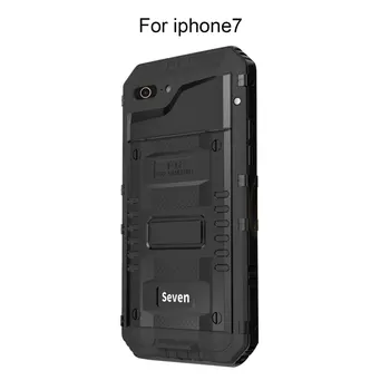 

2017 LUPHIE Mobile Phone Protective Case Aluminum Hard Cover Full Protected cases for iPhone 6 6s plus for iphone 7 7plus cover
