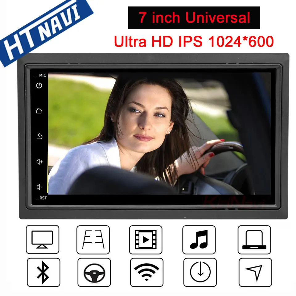

Octa core Android 7 2 Din Universal Car Multimedia Player Navigation Stereo Car Radio DVD For FORD Focus Mondeo C-MAX Galaxy