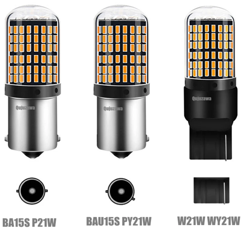 2 Шт 1157 P21/5 Вт BAY15D Canbus супер яркий 2000Lm светодиодный не гипер Вспышка авто Поворотная сигнальная лампа автомобильный тормозной фонарь дневной ходовой светильник