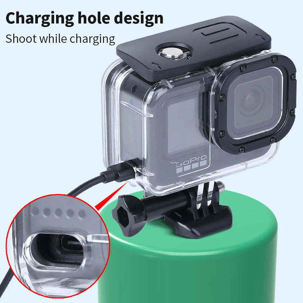 

Защитный боковой чехол для Gopro 9, аксессуары для экшн-камеры, Боковой защитный чехол, защитный чехол, подключаемый кабель для передачи данных