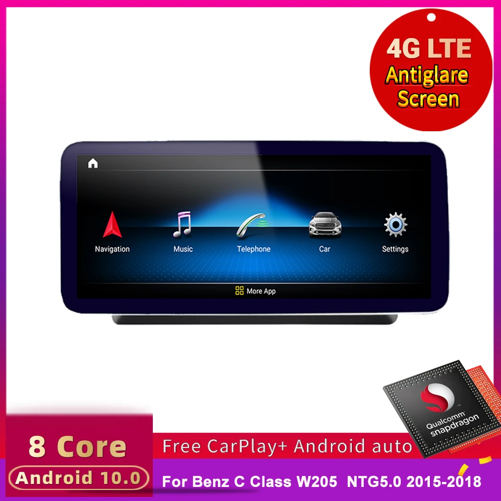 Android 10 0 4 + 64G Автомобильная Мультимедийная система автомобильный dvd плеер стерео