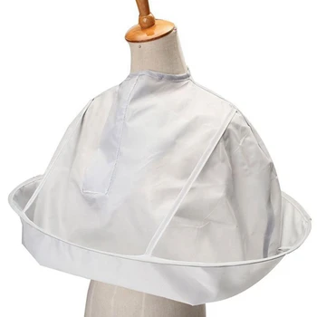 

2 Piece Salon Barber Gown Cloth Hair Cutting Cloak Umbrella Hairdressing Cape Home Use Shawl Apron