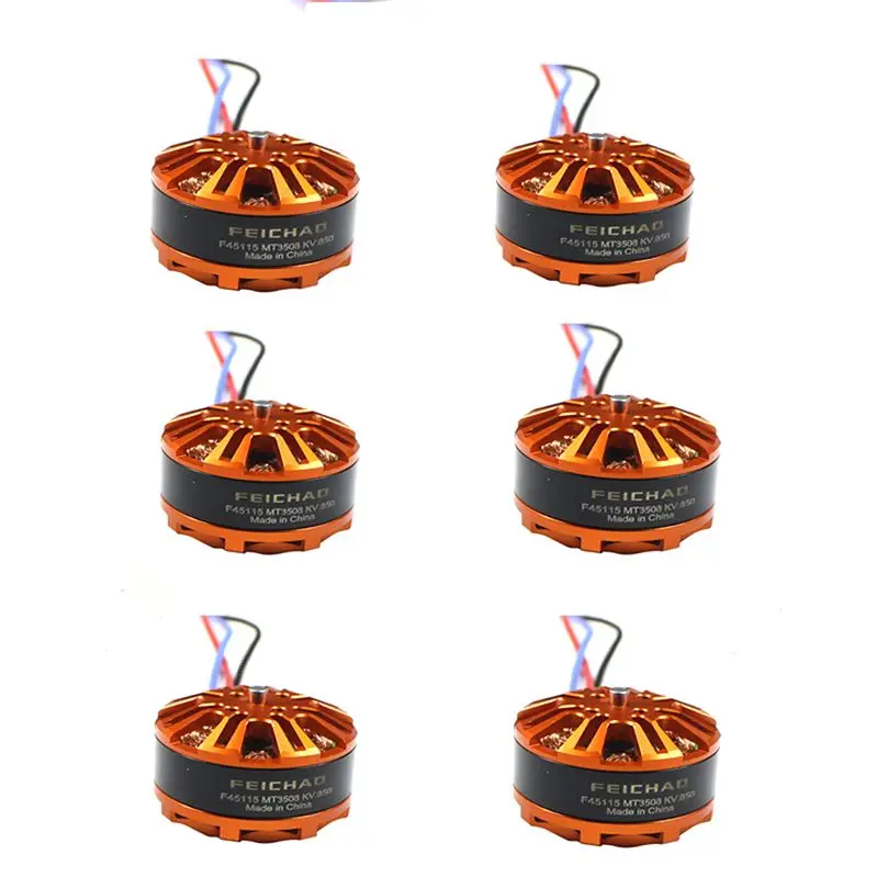 

6PCS/Lot MT3508 850KV Brushless Motor Disc Type Multi Rotor For Multi-axis Aircraft DIY Quadcopter Drone RC Models