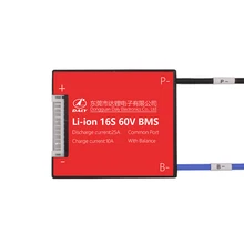 18650 Liion16S 60V 15A 20A 30A 40A 60A18650 PCM плата защиты батареи BMS PCM с балансным литиевым модулем