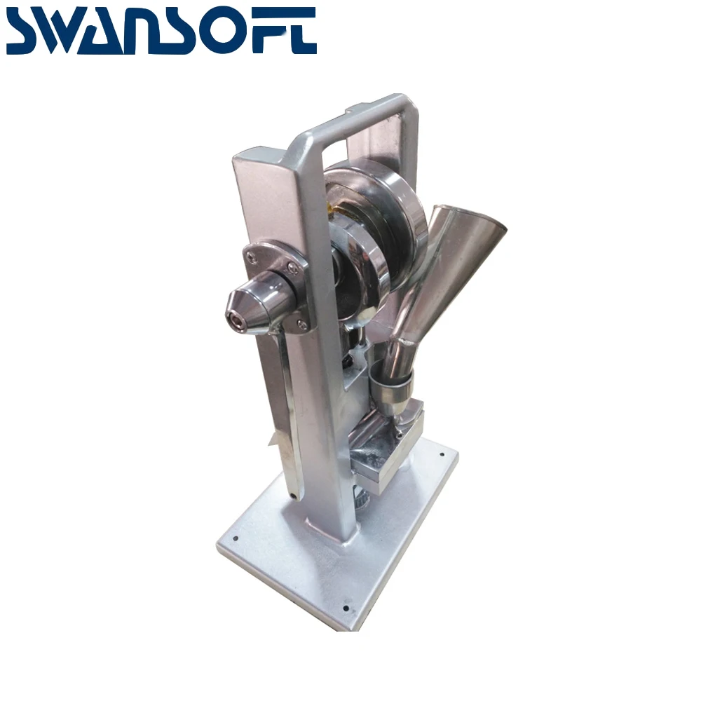 

Hot selling TDP0 Manual Single Punch Sugar Tablet Pill Press Machine Slice Making Hand Operated Mini Type Calcium Tablet Maker