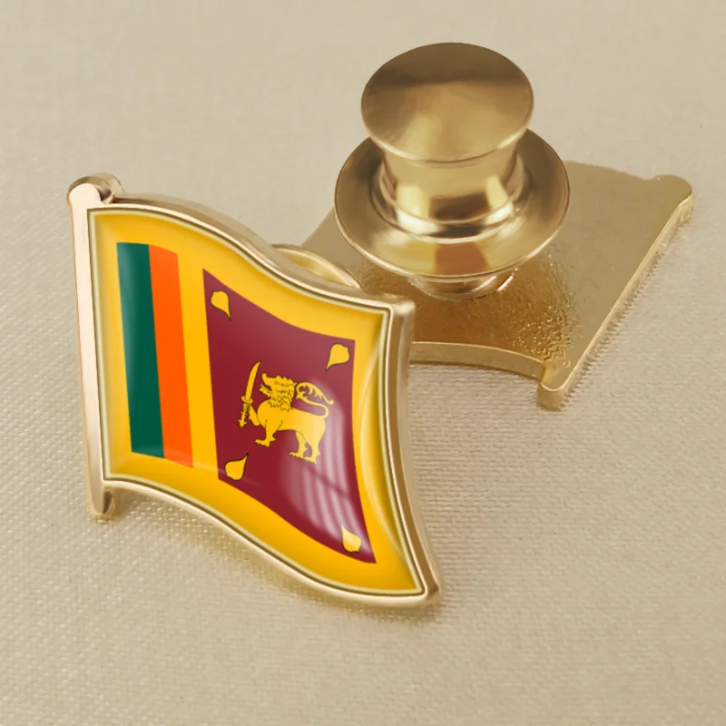 Other Badges pins pin badge pin's metal pliers butterfly flag sri lanka