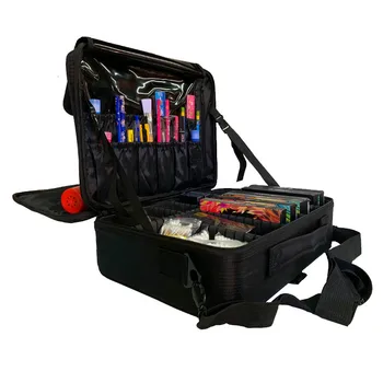 

Women Fashion Cosmetic Bag Case Travel Makeup Organizer Storage Suitcase Box Cosmetics Pouch Bags Beauty Case For Beautician New