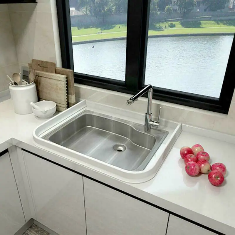 Новая мода Ванная комната Кухня воды стопор силиконовые водяные барьеры пол перегородки полоски A