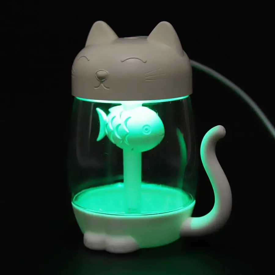 3 в 1 тихий USB офисный/бытовой мини увлажнитель автомобиля увлажнитель/распылитель мультфильм шаблон инструмент