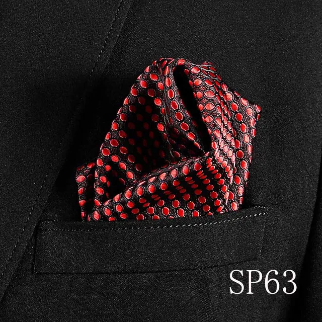 Fashion 100% Silk Hankerchief Scarves Vintage Hankies Men's Pocket Square Handkerchiefs Striped Solid Snot Rag 22*22 cm SP63