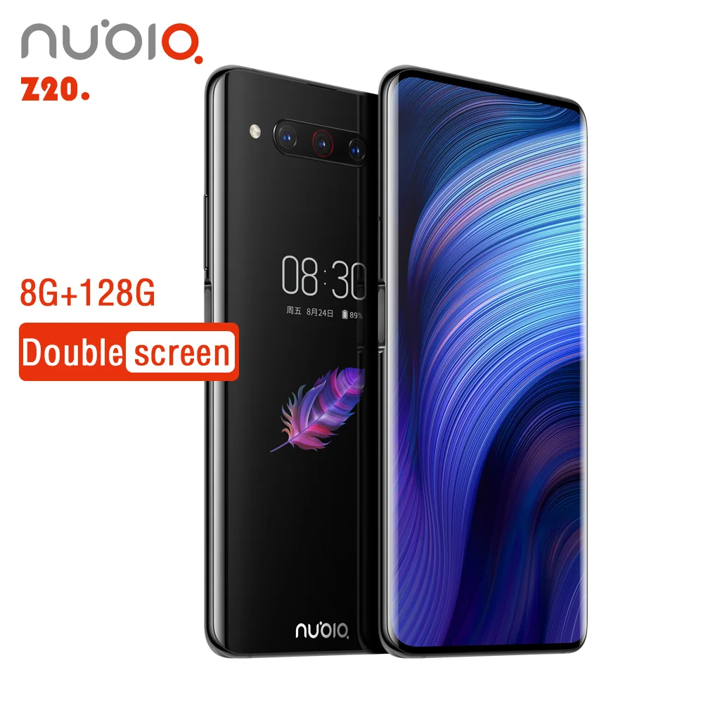 Глобальная версия Nubia Z20 двойной экран игровой телефон 6 42 &quot+ 5 1&quot Snapdragon 855 plus