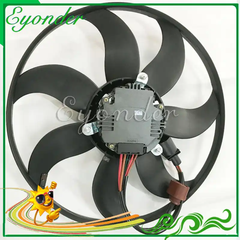 skoda laura radiator fan price