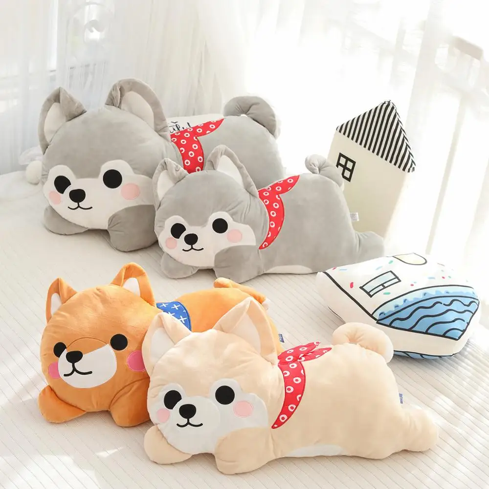 70/90 см высокого качества Косплей Shiba Лисья Секретная служба (Inu плюшевая игрушка