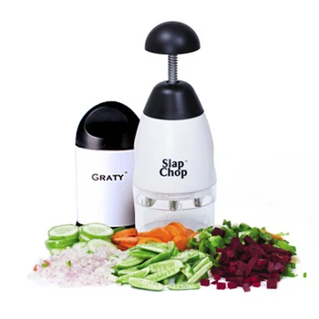 

Chop Onion Cutter Slap Chop Garlic Vegetable Fruit Chopping Grater Slicer Durable Slicer Crushing Shredder Kitchen Accessories