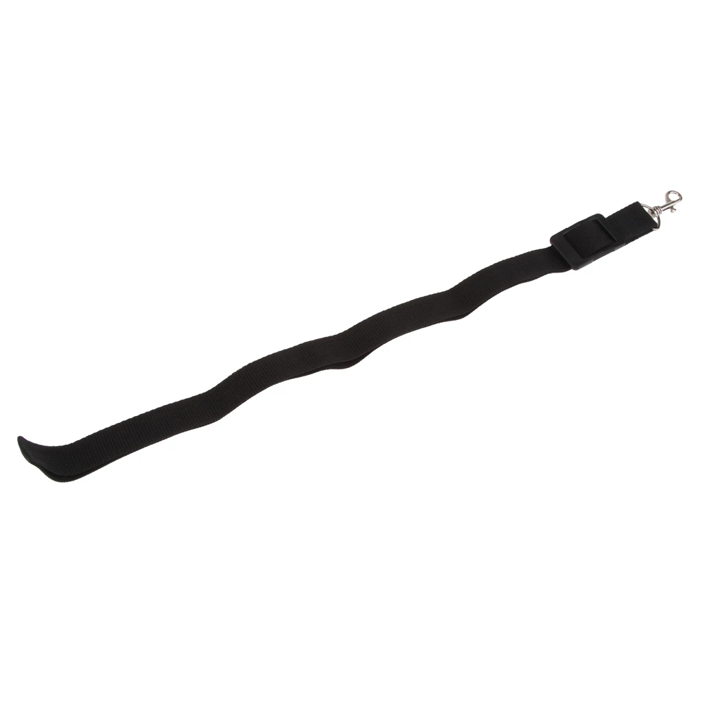 Saxophone Shoulder Strap with Adjustable Length Range and Metal Hook Black for Kids adults Musical Lover
