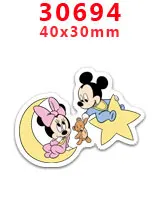 30694 Кабошоны 30 шт мультфильм плоское украшение из смолы pr 31439 - Цвет: 30694