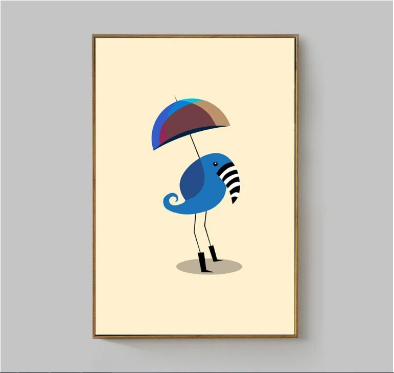 Настенная картина на холсте Абстрактная нордическая минималистическая