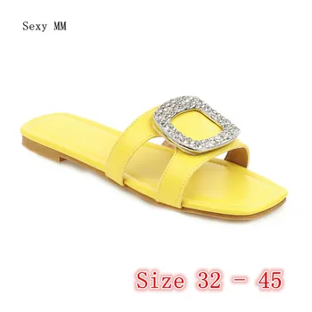 

Summer Shoes Women Flat Sandals Slides Woman Shoes Flip Flops Slippers Sandals Small Plus Size 32 33 - 40 41 42 43 44 45