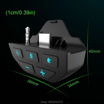 

Controller Handle Sound Enhancer Stereo Headset Adapter Headphone Converter for -Xbox One Wireless Gamepad O15 20 Dropship