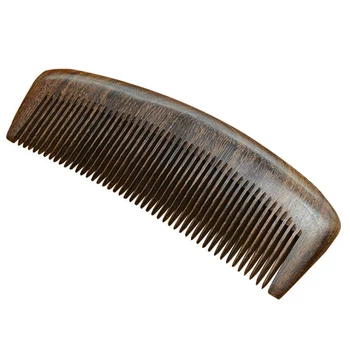 

Natural Health Care Black Gold Sandalwood Hair Comb Anti-Static Beard Comb of Hair Brush Hairbrush Men Women
