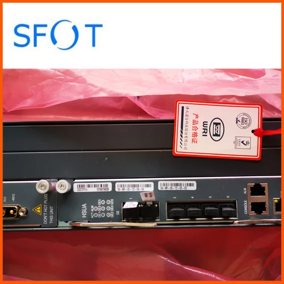 Абсолютно GPON an5516-04 OLT с PWRD DC power+ 1* HSUA доска 1GE uplink плата, с 2 модулями
