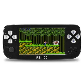 

RS-100 Retro GBA FC Game Console Handheld 16GB Game Player Built-in 3000 Games Support Multi-languauge E-book Text Reading