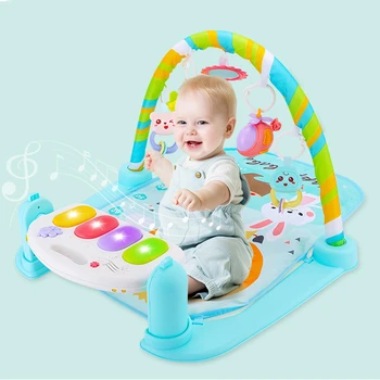 

Kids Mat Puzzle Carpet Piano Keyboard Musical Activity Gym Infant Playmat Soft Pad Floor Game Creeping Developmental Toy No1