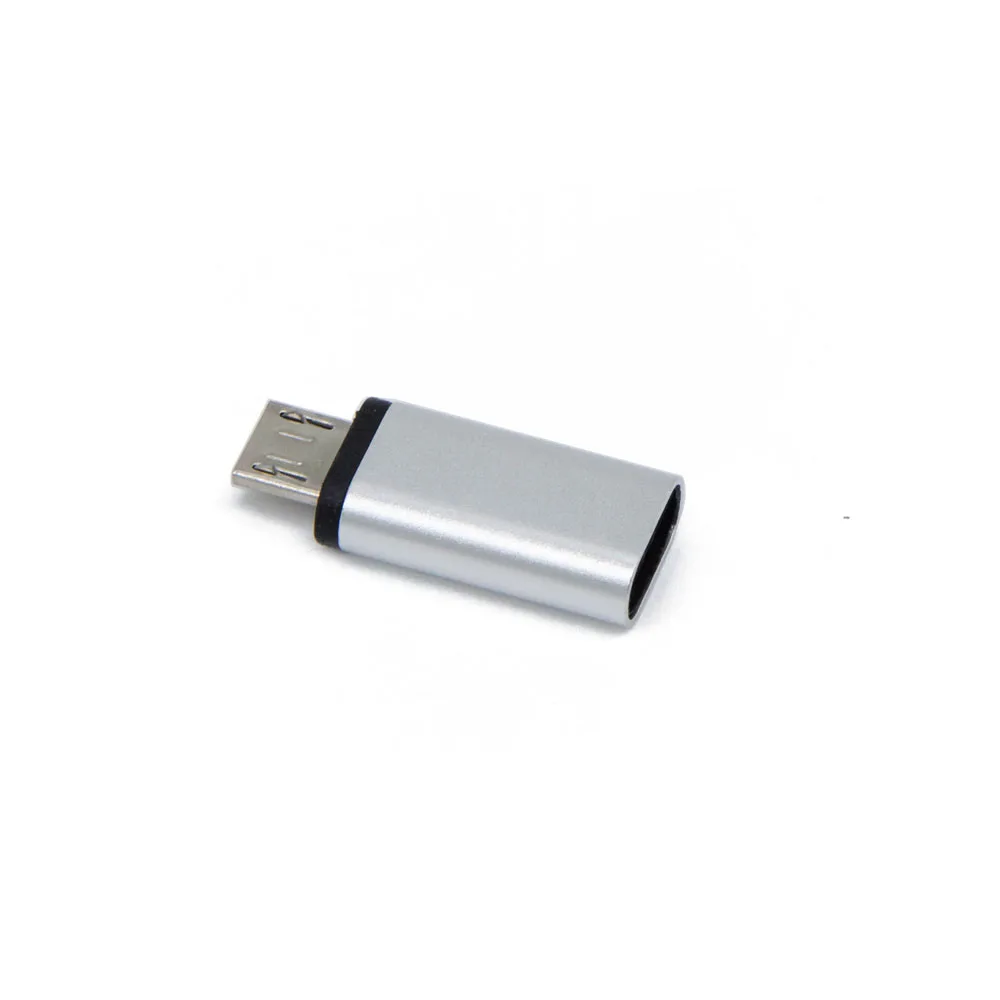 Тип-c к Micro-USB конвертер для DJI OSMO Карманный карданный стабилизатор Аксессуары Быстрый Карманный ручной карданный заменитель адаптера - Цвет: silver