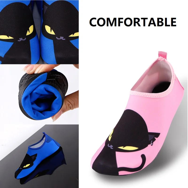 Aqua shoes водонепроницаемая обувь для йоги, быстросохнущие, Нескользящие, износостойкие, дышащие, уличные, речные, морские, противоскользящие