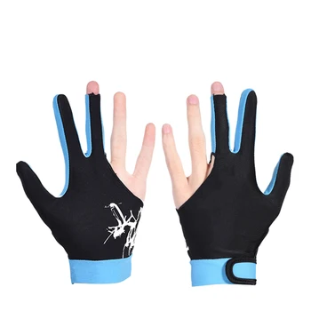 

1pcs Three-Finger Gloves Table Tennis Billiards Open-Fingered Breathable For Men Women Liu
