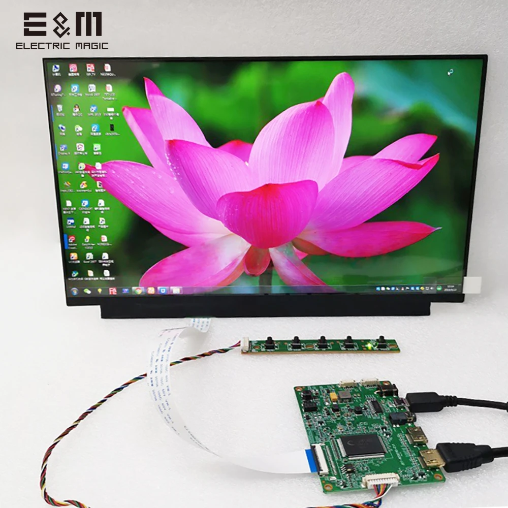13,3 дюймов ips 1920*1080 Емкостный сенсорный экран ЖК-монитор HDMI USB 5V привод плата Raspberry Pi 1080P дисплей модуль DIY комплект