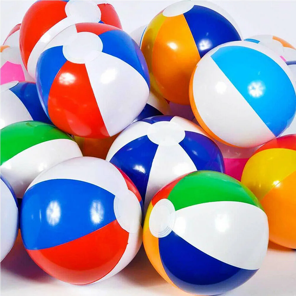 Inflatable PVC Panel Beach Ball Blow Up Holiday Swimming Pool Game Party Toy Kids Ball