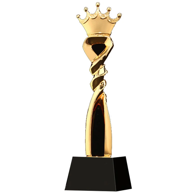 12.6 Free Crown Trophy Golden Cups Trophy Award Champions Winner Educational Props Trofeo Reward Best Prize