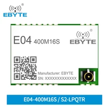 Ebyte E04-400M16S S2-LP módulo sem fio do transceptor do rf 433m baixo consumo de potência 470mhz módulo spi da longa distância