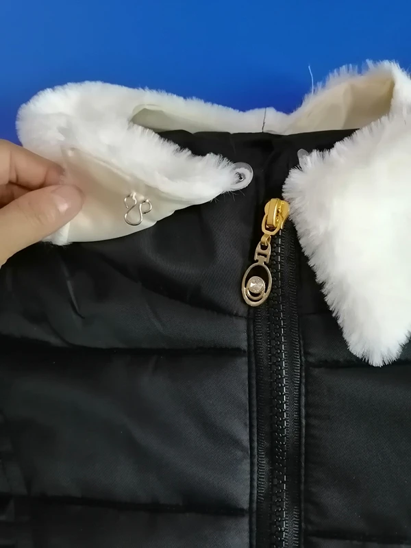 Детские зимние парки пуховое хлопковое пальто для девочек модное пальто с цветочным принтом на плечах для девочек, Утепленные зимние топы с хлопковой подкладкой