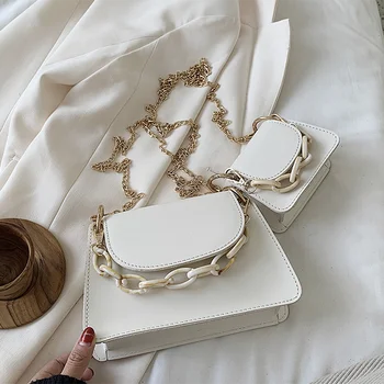 

PU Leather Purses Crossbody Bags For Women 2020 Trend 2size Woman Handbags Luxury Brand Designer Lady Shoulder Bag Summer