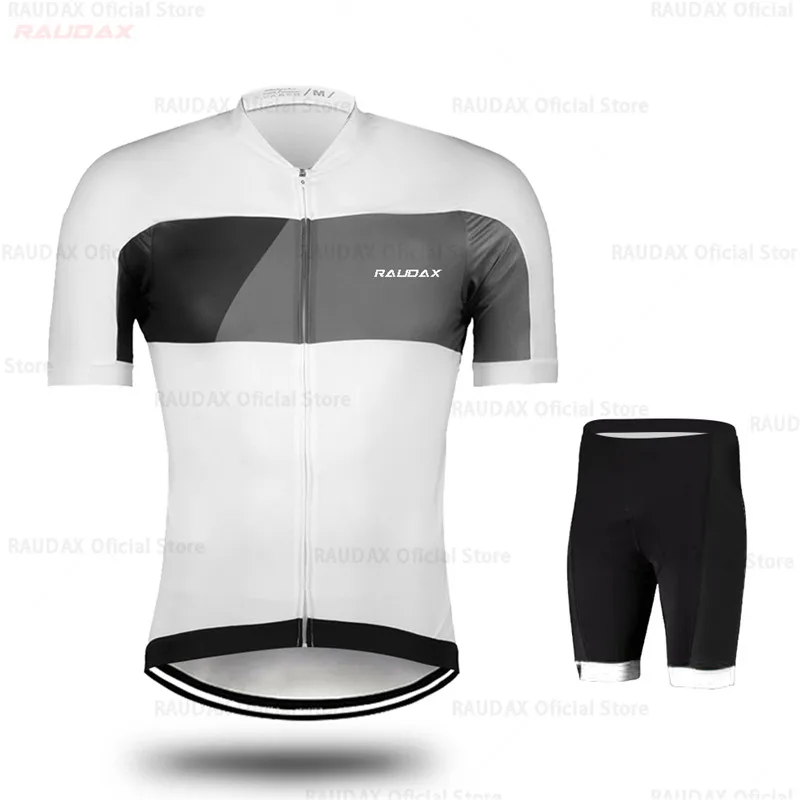 New Pro Team Cycling Jersey 19D Gel Pad Bike Shorts Set Quick Drying MTB Ropa Ciclismo Mens Summer Bicycling Maillot Wear