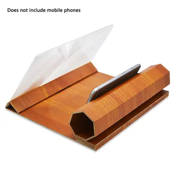 

Stereoscopic Amplifying Glass 12 Inch Desktop Mobile Phone Video Screen Magnifier Amplifier Holder Mount Bracket